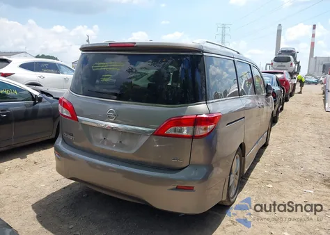 2013 Nissan Quest Sl from USA, damaged, VIN JN8AE2KP3D9071095
